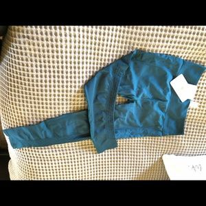 Fabletics Seamless High-Waisted Mesh Leggings